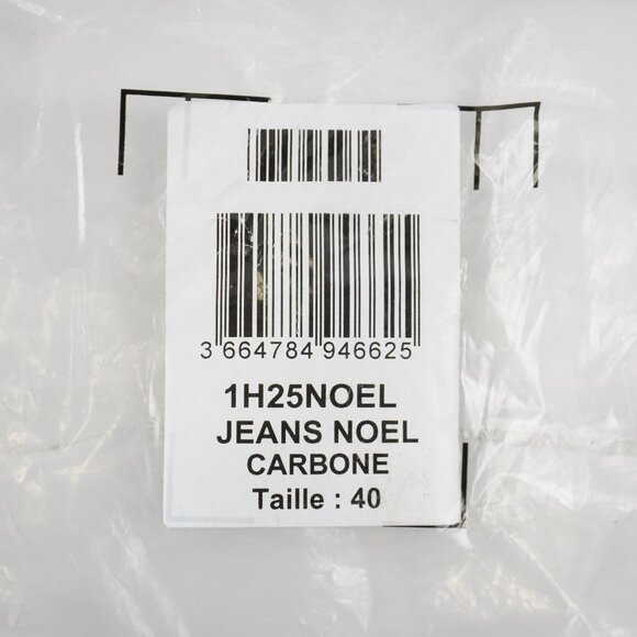 ba&sh Noel Straight Leg Denim Jeans in Carbon Black - Women's Size 40 (NWT) - Picture 15 of 15